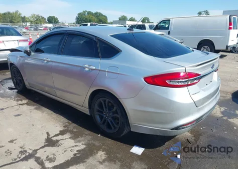 2018 Ford Fusion Se from USA, damaged, VIN 3FA6P0HD8JR238070